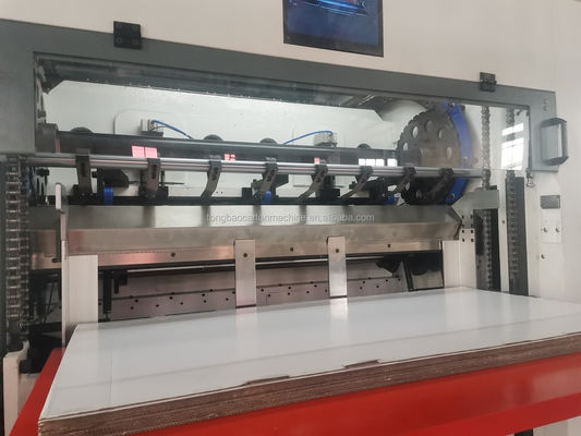 15T Flatbed Die Cutting Corrugated Box Machine MY-1300/1500/1650 per scatole di grandi dimensioni