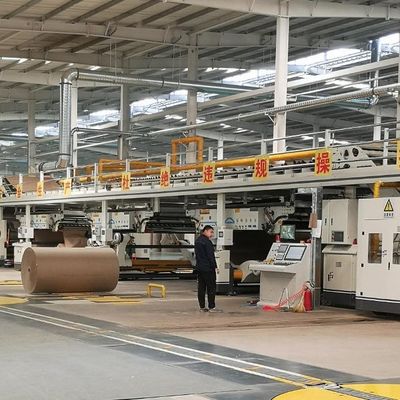 Categoria automatica linea di produzione di cartone ondulato a 3 5 7 strati