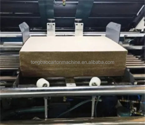 Laminatore automatico a flauto ad alta velocità per scatole di cartone colorate 13 kw Tipo di imballaggio a pellicola