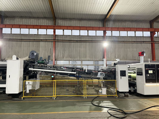 Linea di collegamento per la stampa di cartoni completamente automatica 1500 mm 60000 KG
