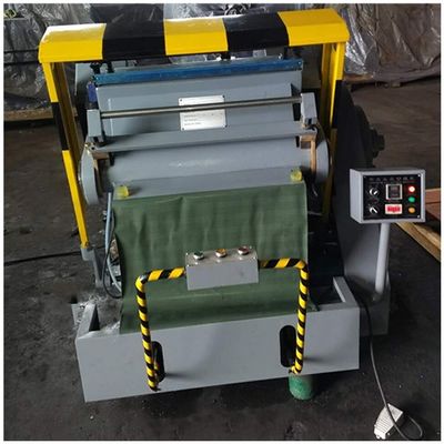 ML serie cartone ondulato scatola di carta imballaggio a stampo a taglio a foratura creasing macchina
