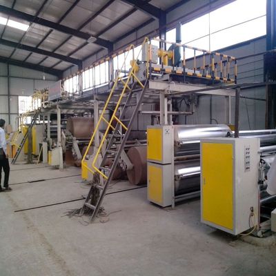 Macchina per la fabbricazione di scatole di cartone ondulato automatico completo personalizzabile