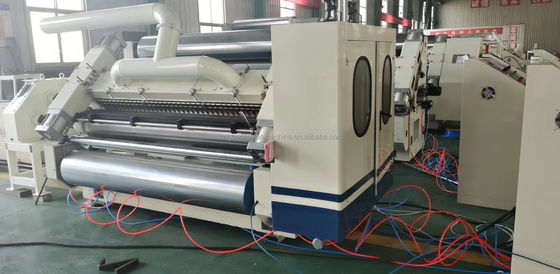 Macchina per la fabbricazione di scatole ondulate di carta senza dita a facciata singola per la macchina di imballaggio