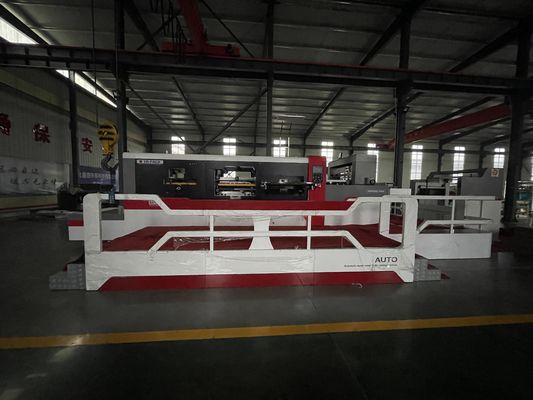 Advanced 380 V Automatic Lead Edge Die Cutting Machine con stazione di depurazione completa dei rifiuti
