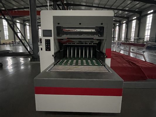 Advanced 380 V Automatic Lead Edge Die Cutting Machine con stazione di depurazione completa dei rifiuti