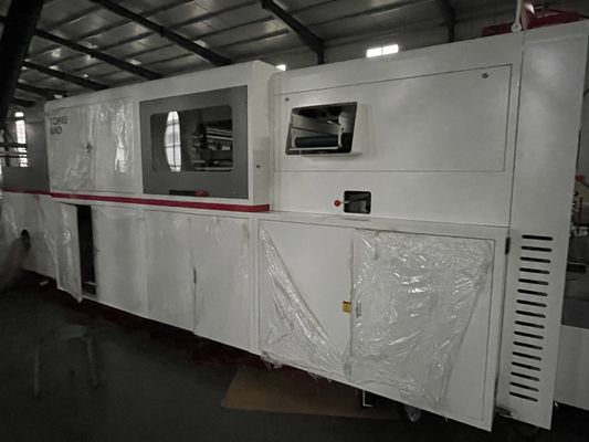 Advanced 380 V Automatic Lead Edge Die Cutting Machine con stazione di depurazione completa dei rifiuti