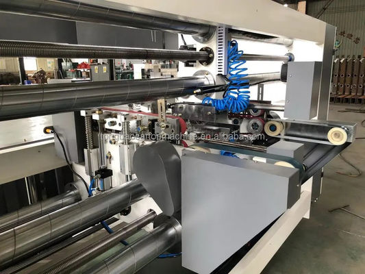 Tipo di imballaggio a pellicola Macchina per cucire scatole semiautomatica a doppio pezzo per cartone ondulato