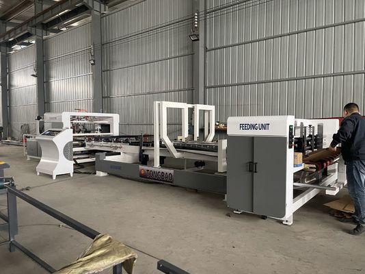 380 V Macchina automatica di incollaggio e piegatura per il funzionamento