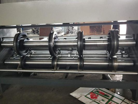 Advanced 380V semiautomatica rotativa Creasing e slot machine per risultati precisi