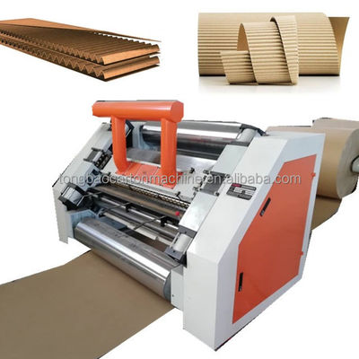 Macchina di produzione di cartone automatico a singola faccia
