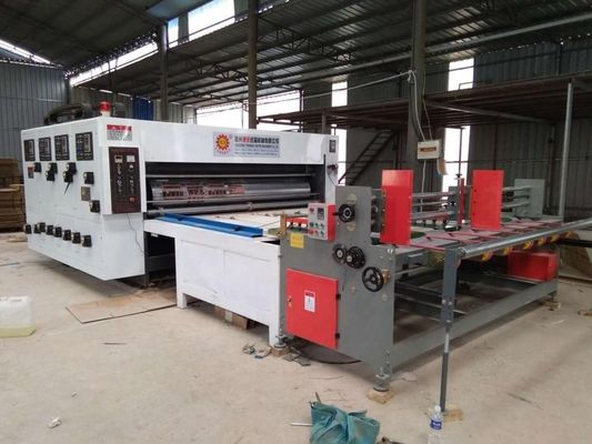 2800 mm Semi-automatica cartone ondulato scatola Flexo macchina da stampa slotter e Die Cutter