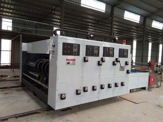 2800 mm Semi-automatica cartone ondulato scatola Flexo macchina da stampa slotter e Die Cutter
