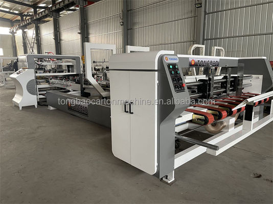 Macchina di incollaggio per cartoni a catena azionata elettricamente e completamente automatica per scatole a serratura