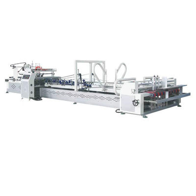 220V cartone ondulato macchina di incollaggio pieghevole automatico per la produzione di scatole per chiodi