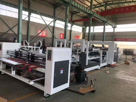 220V cartone ondulato macchina di incollaggio pieghevole automatico per la produzione di scatole per chiodi