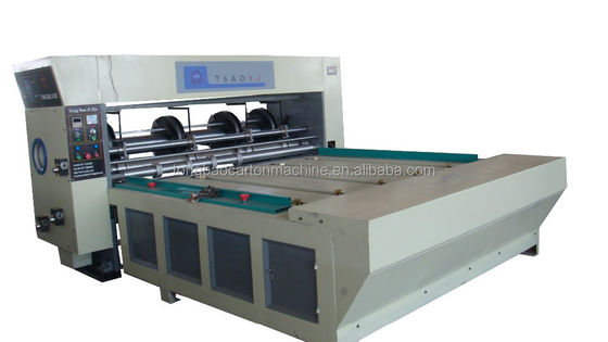 100 pezzi/min Cassa ondulata Automatica Rotativa Slotter Machine per esigenze personalizzate