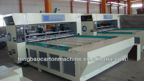 100 pezzi/min Cassa ondulata Automatica Rotativa Slotter Machine per esigenze personalizzate