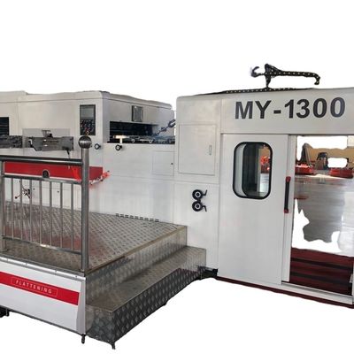 MY-1500 Legno piatto Macchina automatica di taglio a stampo e piegatura tipo manuale-automatico