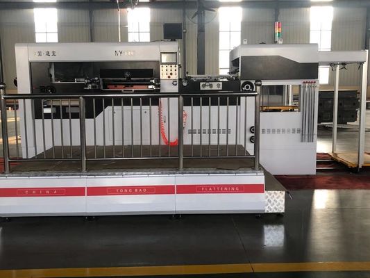 MY-1500 Legno piatto Macchina automatica di taglio a stampo e piegatura tipo manuale-automatico