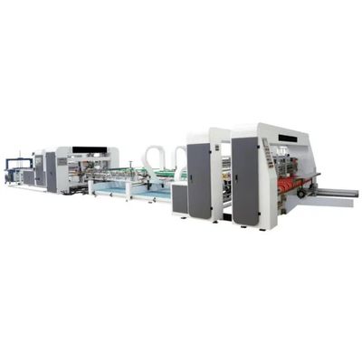 Macchina di incollaggio automatico per la fabbricazione di cartoni