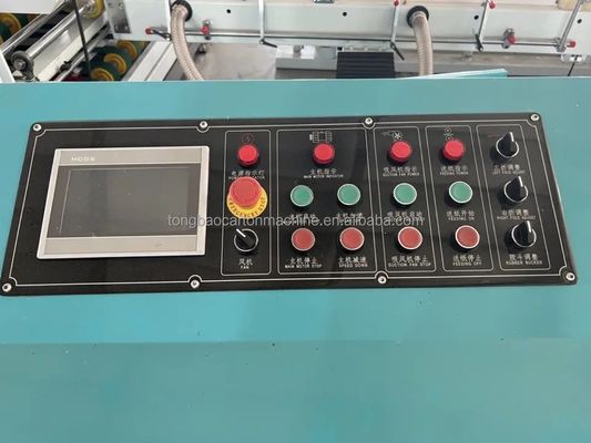 Macchina di incollaggio automatico per la fabbricazione di cartoni