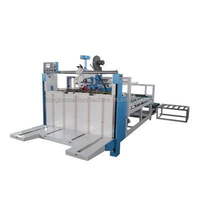 Macchina di incollaggio semiautomatica azionata elettricamente per scatole pieghevoli di cartone per scatole da 600 mm