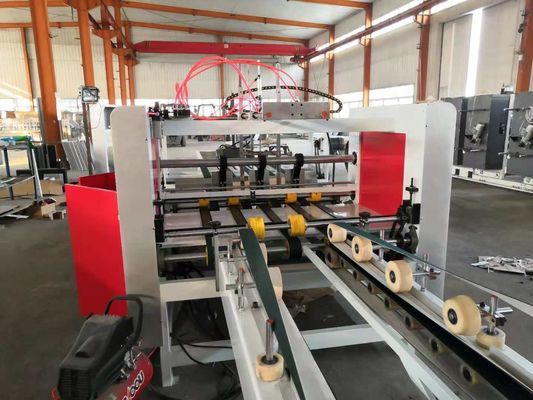 Materiale di imballaggio in legno Macchina automatica per cartoni di cartone e colla per la produzione in volume