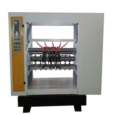 220V Slitter Scorer Machine per il taglio del cartone ondulato Tecnologia avanzata