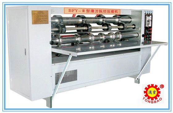 220V Slitter Scorer Machine per il taglio del cartone ondulato Tecnologia avanzata