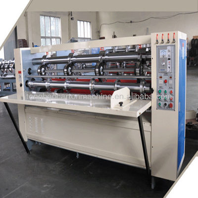 Semi-automatica slitter a lama sottile per cartone ondulato azionato tipo elettrico 380V