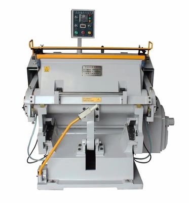 Semi-automatica a letto piatto di cartone ondulato creatura e die cutter machine per sacchetto di imballaggio