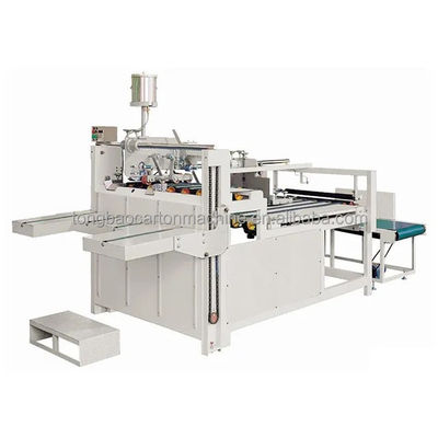60 m/min di velocità Mini Box Folder Glueing Machine per la produzione di cartone ondulato ad alta velocità
