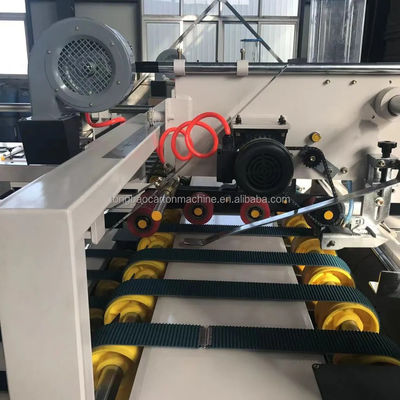 60 m/min di velocità Mini Box Folder Glueing Machine per la produzione di cartone ondulato ad alta velocità