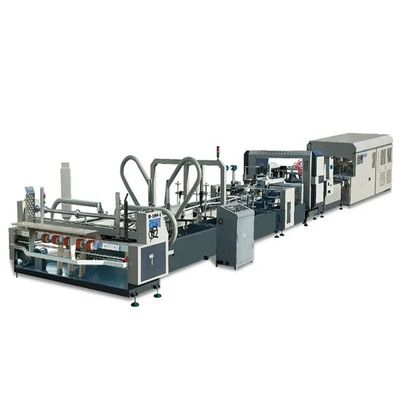 Scatola di cartone ondulato automatico completo per la produzione di cartoni di cartone