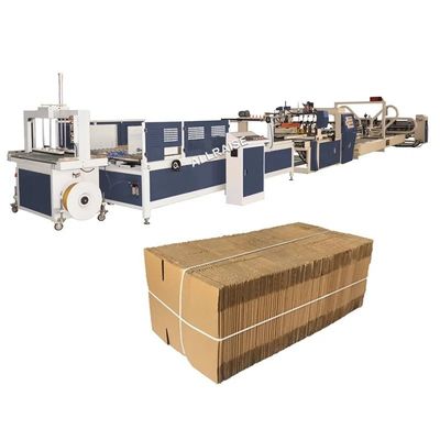 Funzione Cartone carta cartone Macchina di incollaggio Grado automatico completo Folder Flexo automatico