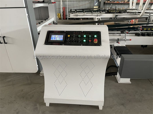 Top- Automatic corrugated box Gluing Machine Folder e Gluer Machine per cartone