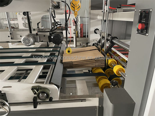 Top- Automatic corrugated box Gluing Machine Folder e Gluer Machine per cartone