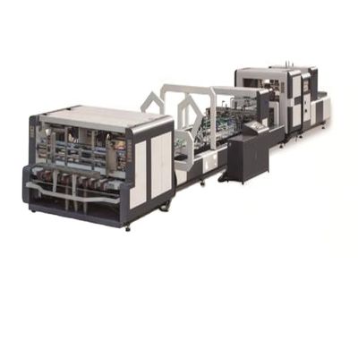Materiale di imballaggio in legno Stitcher automatico per scatola di cartone 4450mm Lunghezza cucitura rapida