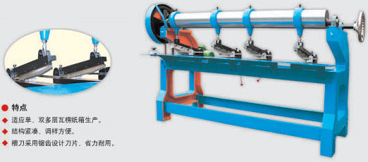 Funzionalità di taglio e taglio Manuale Macchina di taglio per angoli a quattro coltelli per industria