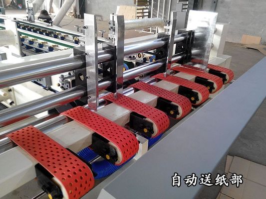 Materiale di imballaggio in plastica Tongbao Macchina di incollaggio automatica per cartone ondulato 100 p/min